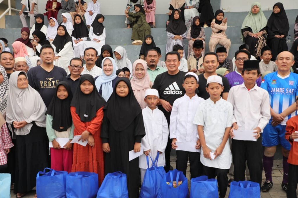 Bupati Maesyal Rasyid Rayakan Ulang Tahun Bersama 100 Anak Yatim