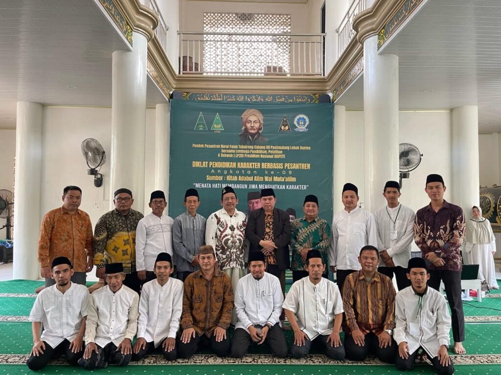 Perkuat Karakter Guru dan Santri, Ponpes Nurul Falah Tebuireng 09 Gelar Diklat Angkatan ke-9