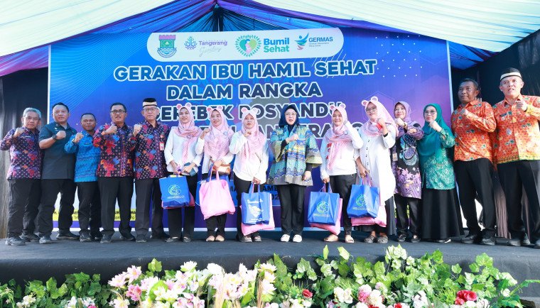 Tekan Stunting, Wabup Intan Luncurkan Gerakan Ibu Hamil di Jambe