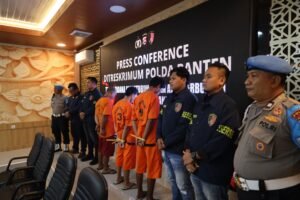Polda Banten Tangkap Empat Tersangka Kasus Asusila Anak di Bawah Umur, Satu Pelaku Perempuan Turut Ditahan