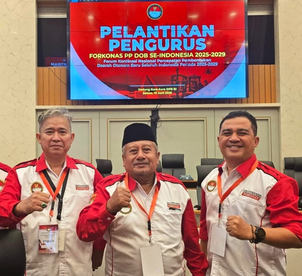 Langkah Maju Pemekaran Wilayah, Tiga Aktivis Banten Ambil Peran di Forkonas PP DOB Nasional