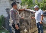 Mendukung Program Ketahanan Pangan  Bhabinkamtibmas Anggota Polsek Kresek Bripka Dadang berikan motivasi kepada warga