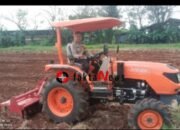 Polsek Pasar Kemis Polresta Tangerang Monitoring Persiapan Lahan Ketahanan Pangan, Siap Tanam Jagung Hibrida