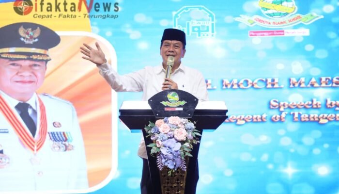 Bupati Tangerang Hadiri Milad Ke-39 Ponpes Hudaatul Umam Pasar Kemis