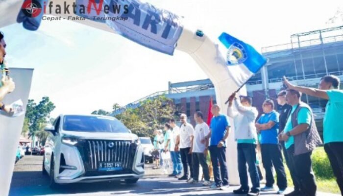 Lepas Fun Rally Mobil Listrik, Ketua Umum IMI Bamsoet Ajak Komunitas Otomotif Beralih ke Kendaraan Ramah Lingkungan