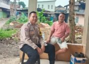 Bhabinkamtibmas Desa Bojong Sambangi Warga, Jalin Silaturahmi dan Imbau Kamtibmas