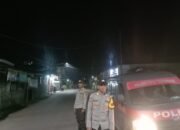 Patroli Malam Polsek Kronjo, Bentuk Komitmen Jaga Keamanan