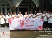 Dalam Rangka HUT Bhayangkara ke 79 Polsek Balaraja Melaksanakan Bakti Religi di Masjid At Taqwa Desa Sentul Jaya