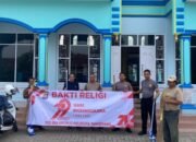 Jelang HUT Bhayangkara ke-79 Polsek Kronjo Polresta Tangerang Polda Banten Bersih Bersih Tempat Ibadah