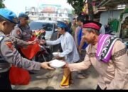 Jumat Berkah, Sipropam Polres Metro Tangerang Kota Bagikan 150 Paket Makanan di Masjid Al-Falah Kota Tangerang