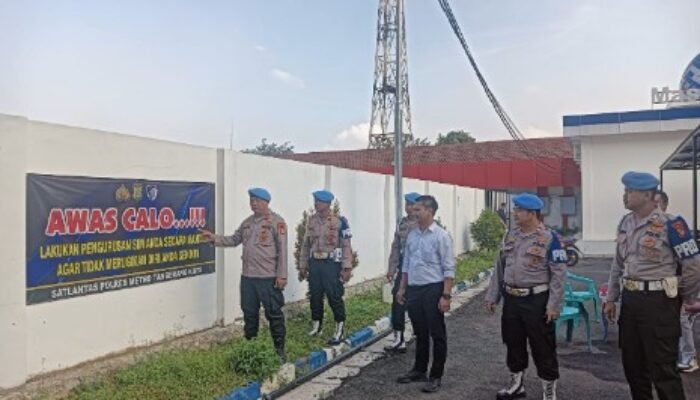 Tingkatkan Profesionalisme, Sipropam Polres Metro Tangerang Kota Lakukan Monitoring Pelayanan