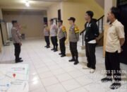 Personil Polsek Balaraja Giat Rutinitas Apel Malam Dalam Mengantisipasi Guantibmas di Wilayah