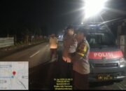 Tingkatkan Keamanan Malam Hari Personil Polsek Balaraja Rutin Melaksanakan Patroli Preventif Antisipasi Guantibmas Wilayah