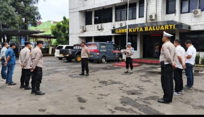 Apel Pagi Polsek Balaraja Bentuk Kesiap Siagaan Anggota Dalam Mengantisipasi Guantibmas