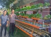Aipda Dedi lakukan Pendataan Pekarangan Lestari di Desa Gunung Kaler dalam mendukung Program Ketahanan Pangan