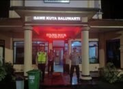 Polsek Mauk Polresta Tangerang Polda Banten Tingkatkan Pengamanan Sispam Mako Malam Hari