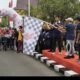 Ribuan Masyarakat dan Ratusan Hadiah Semarakkan Jalan Sehat dan Sepeda Santai Hari Bhayangkara ke -79 di Polda Kalteng