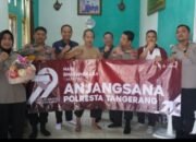 Polresta Tangerang Gelar Anjangsana ke Kediaman Iptu Rohmad di Panongan