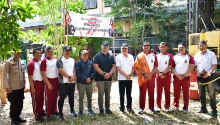 Wujud Kepedulian Polri Dalam Hut Bhayangkara ke-79, Polda NTT Bangun Sumur Bor untuk Warga Asrama Tode Kisar