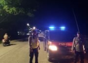 Tekan Kriminalitas Jalanan Personil Polsek Mauk Rutinkan Patroli Malam