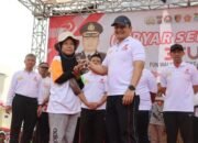 Polresta Tangerang Bagikan Ratusan Doorprize dalam Rangka HUT Bhayangkara ke-79, Warga Dapat Hadiah Motor
