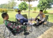 Aipda Endang Suryana Bhabinkamtibmas Desa Cikande Lakukan Sambang DDS Juga Sosialisasi Layanan Polri 110 Kepada Masyarakat.