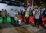 Polsek Tigaraksa Laksanakan Pengamanan Kepulangan Jemaah Haji Kloter 40 di Kantor Kemenag Kabupaten Tangerang