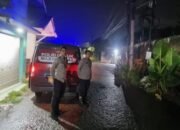 anggota Polsek Cikupa IPTU Slamet Riyadi Pimpin Ops Cipkon, Sasar Titik Rawan di Cikupa