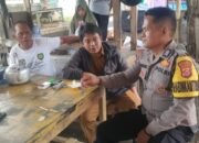 Bripka Dadang lalukan Sambang sembari sosialisasikan Layanan Kepolisian 110
