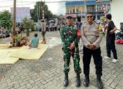 Semarakan HUT Bhayangkara ke-79, Polsek Panongan Gelar Lomba Panjat Pinang