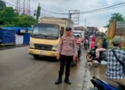 Ciptakan Kamseltibcarlantas di Wilayah Hukum Polsek Balaraja Pengaturan Arus Lalu Lintas Pagi Hari