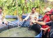 Wakapolsek Cikupa Tinjau Ketahanan Pangan Warga Pasir Jaya, Ajak Manfaatkan Lahan Kosong