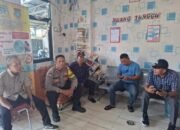 Giat Sambang & Sosialisasi Layanan Kepolisian 110 di Kantor Desa Sukamurni