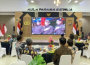 Polresta Tangerang Gelar Nobar Wayang Kulit “Amartha Binangun” dari Mabes Polri, Meriahkan HUT Bhayangkara ke-79