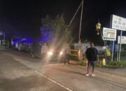 Antisipasi Kriminalitas Jalanan Personil Polsek Mauk Rutinkan Patroli Malam