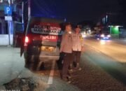 Kanit Satlantas Polsek Balaraja Pimpin Rutinitas Patroli Kewilayahan Antisipasi Guantibmas di Desa Sentul