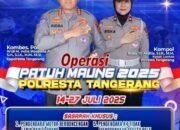 Catat, Besok Polresta Tangerang Bakal Gelar Operasi Patuh Maung Selama 14 Hari