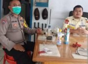 Bhabinkamtibmas Desa Sukanagara Sambangi Satpam PT Horn Ming, Jalin Silaturahmi dan Himbau Harkamtibmas