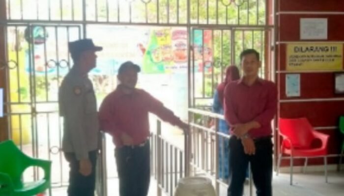 Patroli Wilayah Wisata Kolam Renang Gajah Sekaligus Memberikan Himbauan Kamtibmas