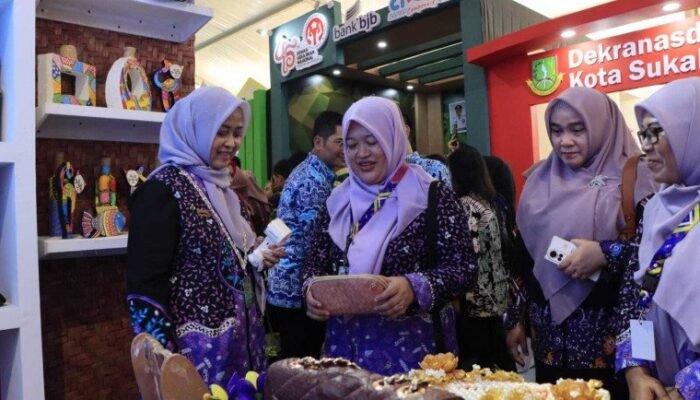 Produk Unggulan Kab.Tangerang Ikut Berpartisipasi pada Pameran di Puncak Perayaan HUT Ke-45 Dekranas