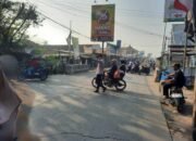 Anggota Samapta Polsek Mauk Gatur Lalin Pagi Hari Diperempatan Pasar Jati