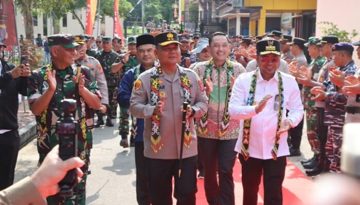 Kunker Sinergitas, Kapolda Kaltim, Gubernur Kalimantan Timur, dan Pangdam VI/MLW Perkuat Kolaborasi TNI-Polri dan Pemerintah di Kutai Timur