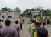 Demi Menjaga Harkamtibmas, Kapolsek Tigaraksa Pimpin Apel Pengamanan Pengesahan Warga Baru Persaudaraan Setia Hati Teratai (PSHT) Cabang Kabupaten Tangerang