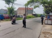 Cegah Kemacetan Pagi Hari, Polsek Kronjo Gelar Strong Point Gatur Lalin di Titik Rawan