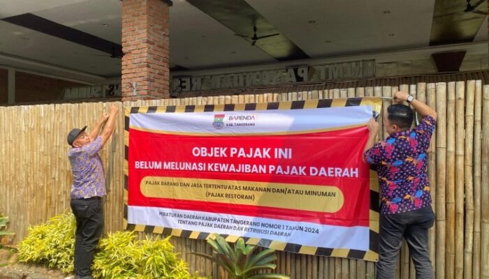 Bapenda Tindak Restoran Danau Abah Cisauk