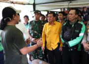 Bupati Tangerang Bersama Dandim dan Kapolres Sambangi Markas Ojol, Deklarasi Damai Untuk Ciptakan Kondisi Kondusif