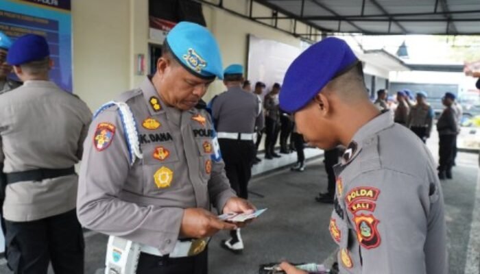 Bidpropam Polda Bali Gelar Gaktibplin, 9 Personel Ditpolairud Terjaring Pelanggaran Ketertiban
