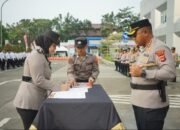 Kapolresta Tangerang Pimpinan Sertijab Kasat Lantas, Kasat Samapta dan Kapolsek Rajeg Tukar Posisi