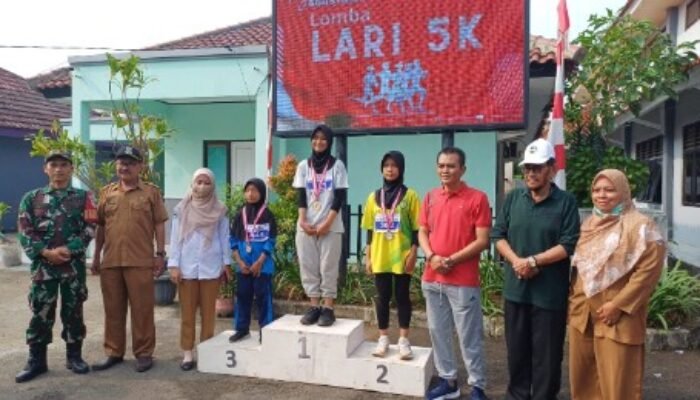 Serka A Kosim, Monitoring Lomba Lari Tingkat Kecamatan Kemiri