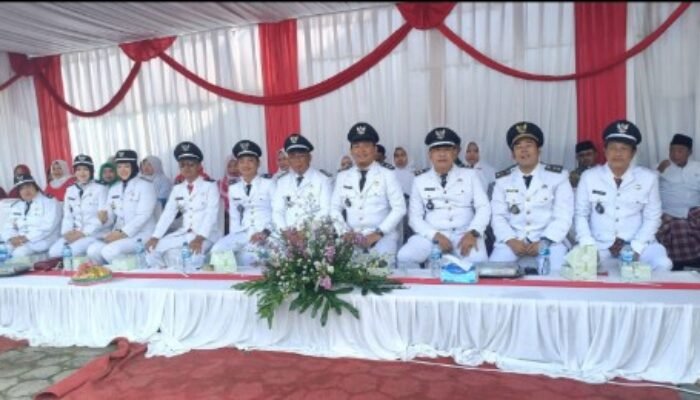 Kepala Desa Se-Kecamatan Cisoka Hadiri Peringatan HUT RI Ke – 80 Tahun Tingkat Kecamatan Cisoka Kabuupaten Tangerang